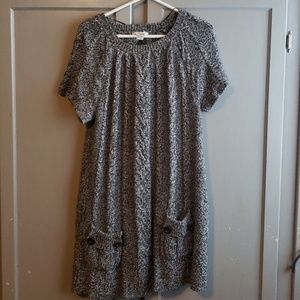 Knit sweater dress